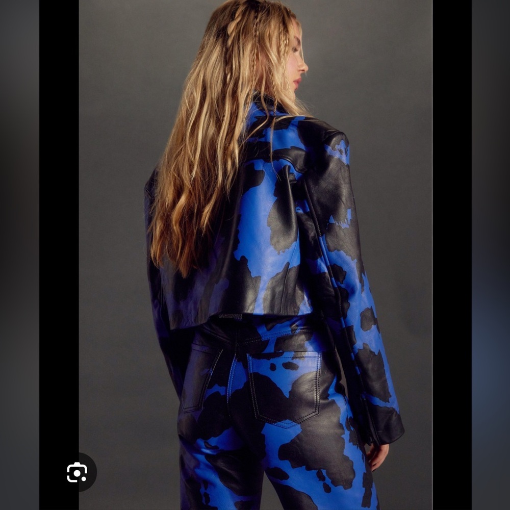 Nasty Gal premium real leather cow print set - Picture 8 of 8